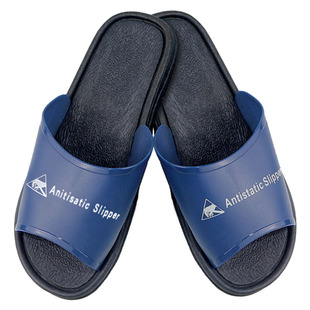 ESD防静电拖鞋两孔防滑耐磨无尘车间电子厂6孔气垫鞋男女舒适软底