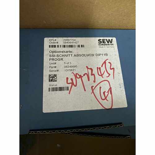 【请询价】SEW卡.DIP11全新原装现货08249695