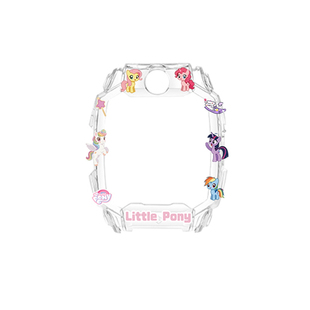 适用小天才儿童电话手表保护壳Z11小马宝莉Z10Z9Z8a/Z6Pro少年版保护套Z7SZ6Q3D3Q2A/Q1A/D5编制运动磁吸表带