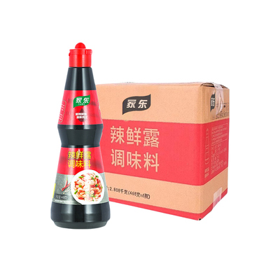 整箱商用辣鲜露448gX6瓶麻辣鲜露468g家用凉拌菜捞汁小海鲜调味料
