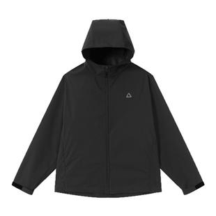 吕小虎2026春季新款户外防泼水连帽夹克男士极简冲锋衣青少年外套