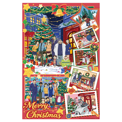 猫空拼图相框套装咔嚓过圣诞