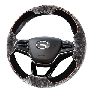 广汽传祺gs8/gs4/gm8/gs3/gm6/ga6/gs5传奇gs4冬季短毛绒方向盘套