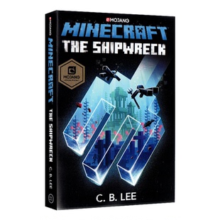 MC我的世界官方小说 #7 沉船 Minecraft The Shipwreck 英文原版青少年科幻励志冒险故事游戏书 进口英语书籍