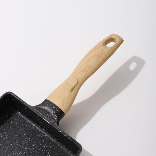 日式玉子烧麦饭石平底方形卷不粘锅早餐鸡蛋加厚锅煎锅牛排家用