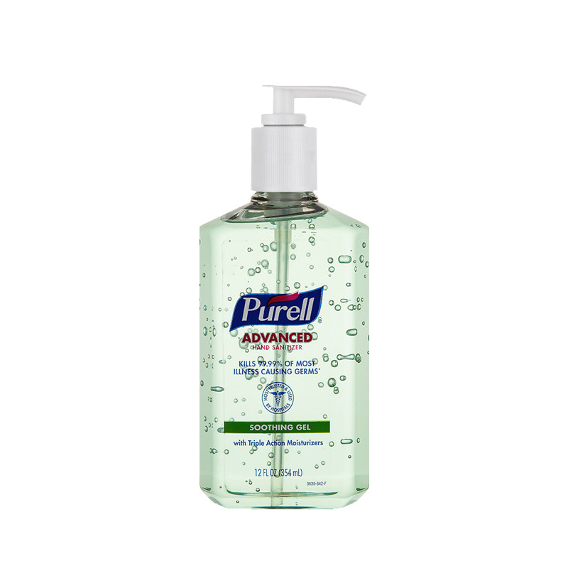 普瑞来Purell 进口消毒芦荟凝胶清洁宝宝酒精杀菌速干免洗洗手液