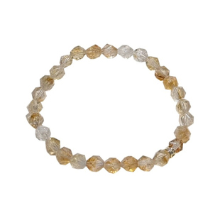 贝奇手作·财富金字塔！变成吸引钱的体质！黄塔晶切面手串