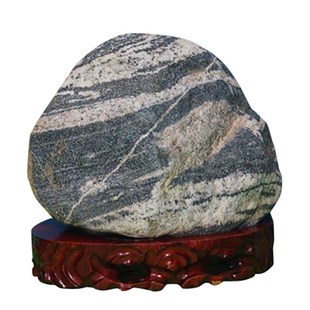 孤品泰山石敢当原石天然摆件室内客厅观赏靠山补缺角泰山石镇宅石