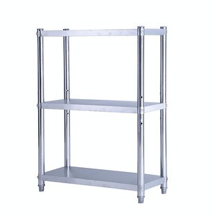 20cm不锈钢夹缝置物架厨房三层落地25cm宽冰箱侧窄缝隙多层收纳架