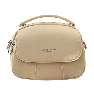 手提包女包2026新款百搭小圆包复古简约小包包软皮实用单肩斜挎包