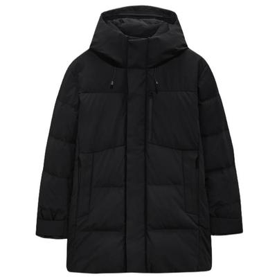 九牧王长款羽绒服2025冬季新款保暖修身商务高级男款外套鸭绒男士