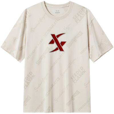 特步运动短袖男女2024夏季新款