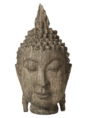 新中式佛头佛像雕塑摆件工艺品