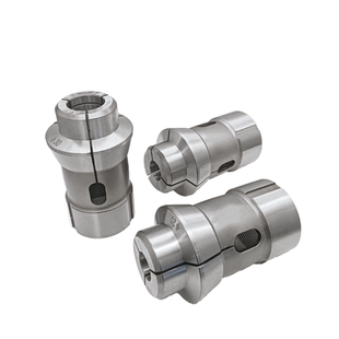 数控车铣复合机夹头46型CNC车床主轴筒夹高精弹簧钢加长嗦咀可定