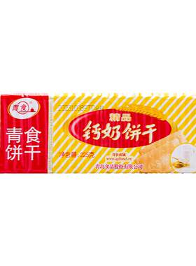 青食精品钙奶饼干225g青岛特产