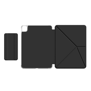 苹果平板iPadpro磁吸双面夹防弯摔11代保护壳ipadair76横竖支架10搭扣笔槽13寸轻薄拆air45保护套129高级新款