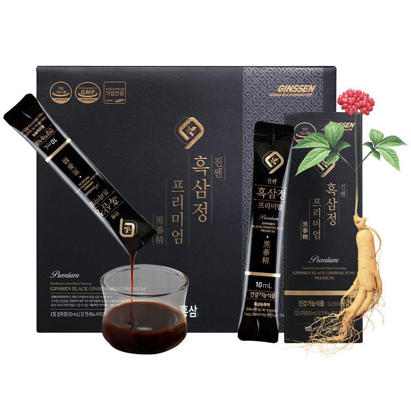 韩国黑参浓缩液30包礼盒装