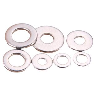 不锈钢垫片圆形304螺丝金属平垫片垫圈加大加厚超薄介子M2M3M4M5