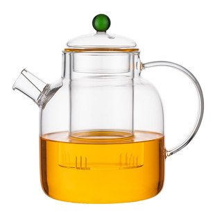 耐高温全玻璃煮茶养生壶电陶炉加厚大容量纯玻璃烧水壶煮茶器套装