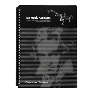 美丽家乐谱夹可展开活页钢琴音乐家琴谱夹展开式小提琴谱夹歌谱夹