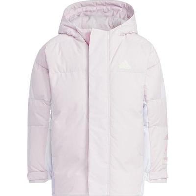 Adidas/阿迪达斯正品新款小童拒水保暖运动连帽羽绒服JI8628