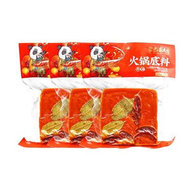 巴蜀大将牛油火锅底料500gx3调料