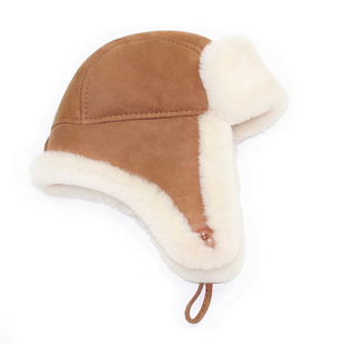 帽子女冬天羊皮毛一体保暖防风骑车雷锋帽男士骑行电动车防寒户外