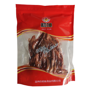 温州特产初旭酱鸭舌头生大条含袋500g酒店冷盘腊鸭舌卤味散装年货