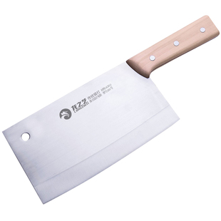 龙之艺菜刀不锈钢厨房刀具切片刀家用切菜刀专业厨师刀锻打砍骨刀