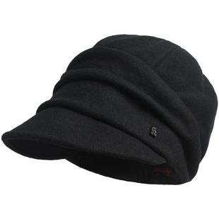 卡蒙修脸型羊毛贝雷帽女秋冬黑色韩版蓓蕾帽日系英伦保暖毛呢帽子