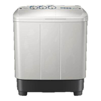 美的8kg半自动家用双桶洗脱波轮