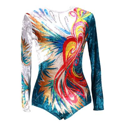 订制男成人儿童竞技健美操服装