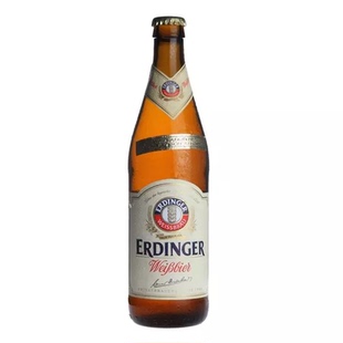 艾丁格 爱丁格小麦白啤酒ERDINGER 德国进口小麦精酿500ml 包邮