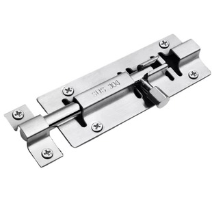 304不锈钢明插销门栓门扣防盗门锁扣门闩木门卫生间老式加厚门销