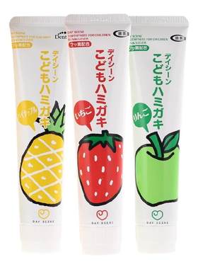 日本进口齿素屋儿童水果味牙膏