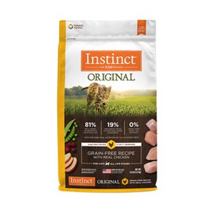 Instinct生鲜本能百利鸡肉无谷生鲜天然猫粮成幼猫全猫粮11磅5磅