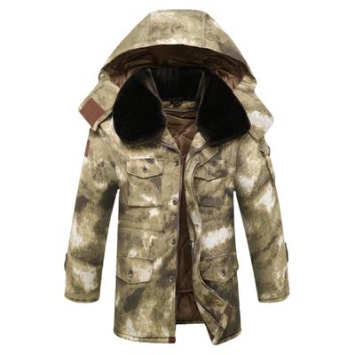 冬季军棉大衣套装加厚防水