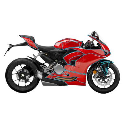 适用杜卡迪PANIGALEV2贴膜
