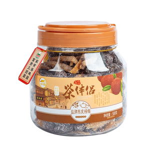 海珠园茶伴侣450g罐装盐津陈皮杨梅 蜜饯新鲜酸甜杨梅干休闲零食