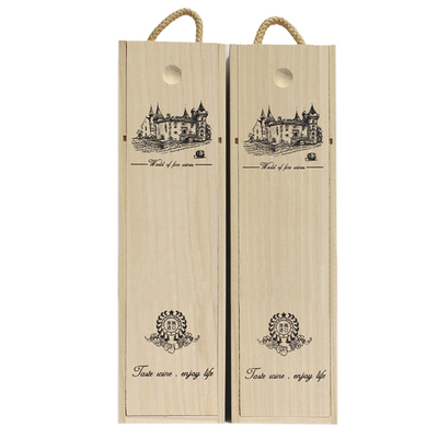 单支红酒盒木箱通用定制厂家生产