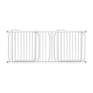 双开门狗狗围栏室内栅栏楼梯口护栏防宠物阻拦门阳台隔离狗笼围栏