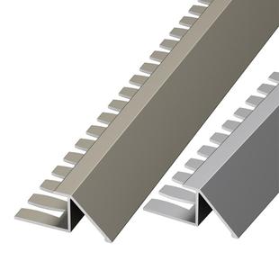 高低扣门槛压边条瓷砖低落差收口条铝合金木地板收边条过门石压条