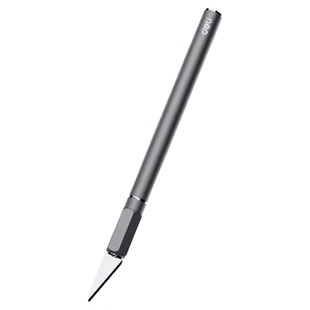 得力雕刻刀手工刻纸锋利锐角刻刀手账笔刀橡皮章木雕刀具雕刻神器