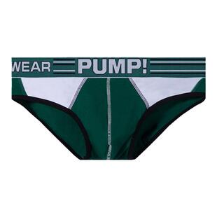 Men underwear pump!男三角内裤纯棉撞色 薄性感低腰潮流运动青年