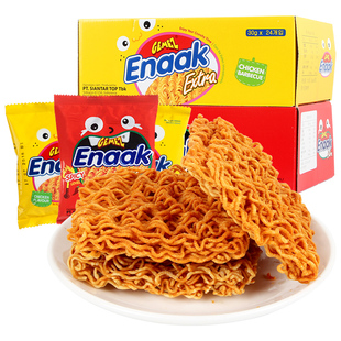 GEMEZ印尼小鸡干脆面大包enaak小鸡面整箱干吃面网红进口儿童零食