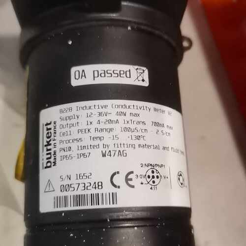 溢价-德国宝德burkert 8228电导率传感器