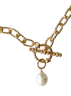 手店lhwindsor时光项链珍珠金