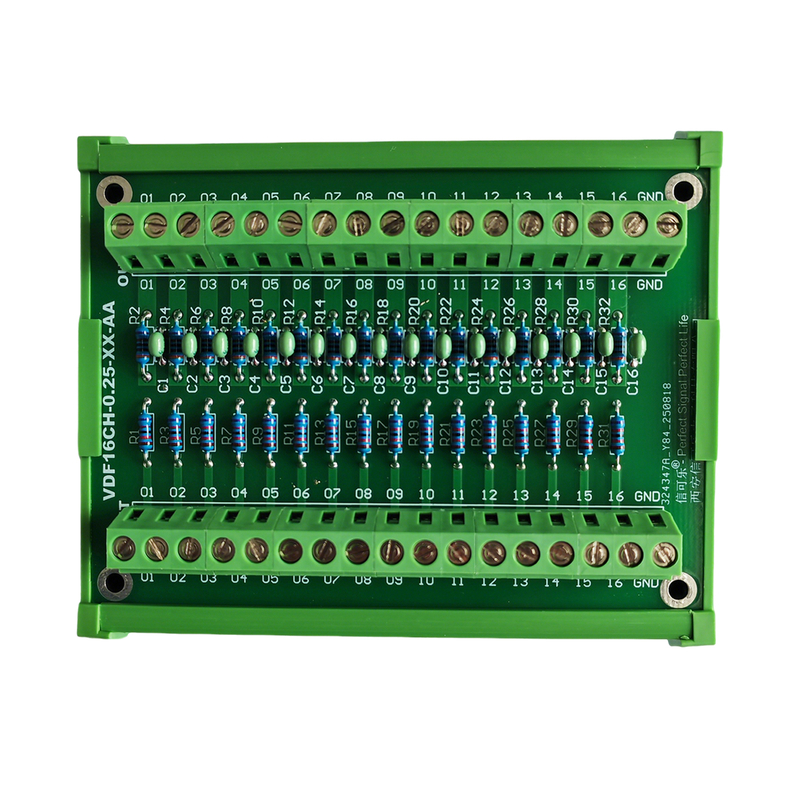 带滤波电阻分压板分压电路板8/12/16通道参数系数可定制可开票