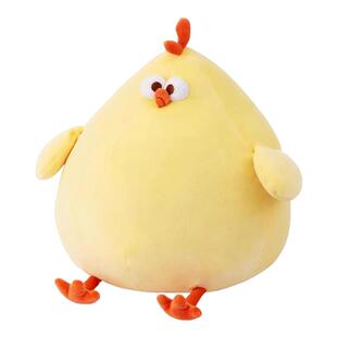 MINISO名创优品墩墩鸡毛绒公仔大号解压玩偶可爱抱枕搞怪玩具礼物
