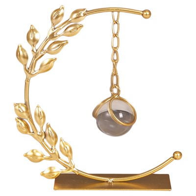 水晶球摆件酒柜玄关电视柜装饰